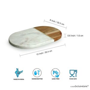 ไม้หินอ่อนเขียงคณะกรรมการตัดไม้ขนาดเล็กมะกอกมินิไม้สับและคณะกรรมการตัดสำหรับห้องครัวทำในประเทศอินเดีย2023 - Product Image 4