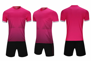 ชุดยูนิฟอร์มฟุตบอลชุดทีม100% โพลีเอสเตอร์ออกแบบได้ตามต้องการพร้อมโลโก้สินค้ามาใหม่ - Product Image 2