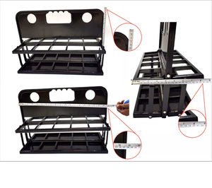 Porte-bouteille pliable et empilable pour 10 bouteilles - Product Image 2