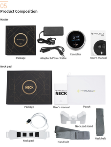 Masajeador de cuello y hombros Famuscle, dispositivo terapéutico de masaje de tejido profundo para aliviar el dolor, liberación de tensión, rejuvenecimiento muscular - Product Image 5