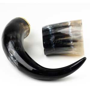 Authentic Natural Horn Mug Handcrafted Rustic Eco-Friendly Cup, Durable Stylish Drinkware, Ideal for Coffee, Tea, <b>Whisky</b> Lovers - Product Image 6