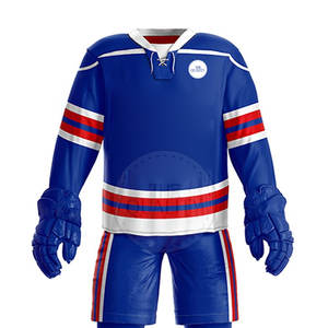 Uniforme de Hockey sobre Hielo al Mejor Precio de Fábrica, Suave al Tacto, Transpirable, 100% Poliéster, Ecológico, de Secado Rápido, Unisex, al por Mayor - Product Image 5