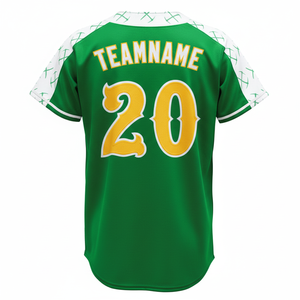 Uniforme de baseball à manches courtes sur mesure pour homme, 100% polyester, séchage rapide, respirant, maillot de sport en gros, taille plus - Product Image 6