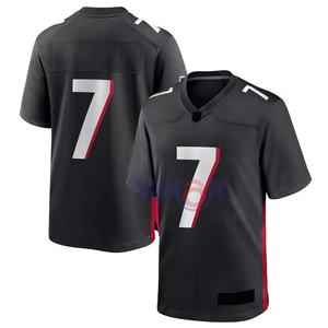 2025 nouveauté poids léger confortable Polyester maillot de Football américain Service OEM manches courtes grande taille conception bas quantité minimale de commande - Product Image 6