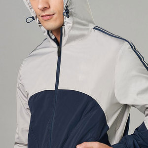 Chaquetas para Hombre de Diseño Personalizado Hechas en Fábrica, con Bloques de Color, Cuello Alto, Estilo Urbano, Impermeables, Resistentes al Viento y Transpirables - Product Image 6