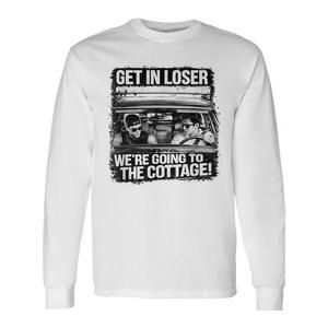 T-Shirt Retro Anni '90 Ilya Shane a Maniche Lunghe con Stile Cottage per Uso Promozionale - Product Image 1