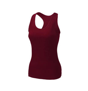 Camiseta sin mangas para mujer al por mayor, ropa de calle, camiseta sin mangas informal estirable, ropa deportiva a la moda para mujer - Product Image 2