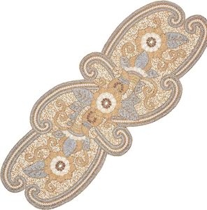 Christmas Decorative and Leaves Design Beaded <b>Runner</b> Placemat <b>Dining</b> <b>Table</b> Fancy Mat Handmade Decorative <b>Runners</b> for Wedding - Product Image 1