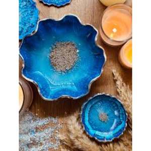 Cuenco de servicio de resina de lujo de diseño antiguo de calidad premium clásico con diseño antiguo para banquetes para obtener al mejor precio - Product Image 2