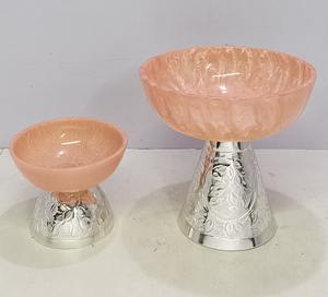 Nouveau Bol en Résine Polie Fantaisie pour Table de Cuisine, Salade, Nouveau Design Écologique, Léger, Durable, Vaisselle de Service, Hôtel - Product Image 2