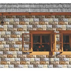 Villa 300x450mm Cultural Stone Exterior Wall <b>Brick</b> Finish Outdoor Balcony Background Porcelain Ceramic Wall Tiles for Elevation - Product Image 6