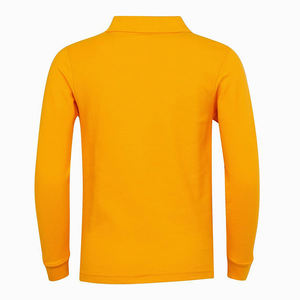Polo de manga larga para hombre superventas Color amarillo al aire libre Polo de compresión de talla grande con tamaño personalizado - Product Image 2