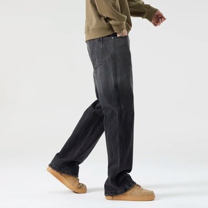 Pantalones vaqueros rasgados personalizados, pantalones vaqueros ajustados rasgados, pantalones de Mono para hombre, cantidad de pantalones vaqueros cónicos de algodón para hombre - Product Image 6