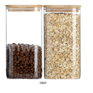 ComSaf Boites Alimentaires Hermétiques 2.5L Avec Couvercle, Grand Set De 4 Boite Hermetique Alimentaire, Boite Rangement Cuisine Pour Céréales, Riz, Pâtes Et Flocons