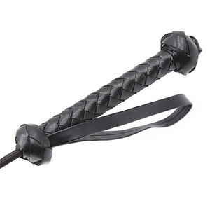 Commercio all'ingrosso accessori in pelle <span class=keywords><strong>erotico</strong></span> BDSM Cosplay Bondage Crop sculacciata cavallo frusta frusta per il sesso - Product Image 6