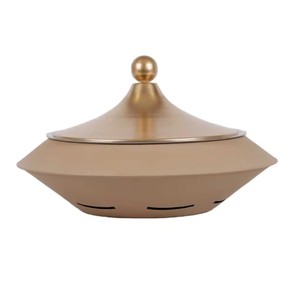 Olla caliente de nácar de Metal de último diseño, cazuela con tapa para uso en hoteles y restaurantes, calentador de comida para buffet de fiesta, olla caliente - Product Image 4