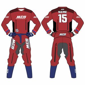 Haute qualité sur mesure 100% Polyester BMX pantalon et maillot impression numérique tout-terrain adultes course étanche à l'eau veste souple - Product Image 1