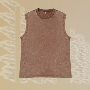 เสื้อยืดสำหรับผู้ชายเสื้อสำหรับออกกำลังกายผ้าคอตตอนขนาดใหญ่สำหรับผู้ชายเสื้อโชว์กล้ามแขนกุดสำหรับออกกำลังกาย - Product Image 4