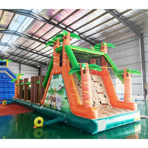 บ้านลมเป่าลมพร้อมสไลเดอร์ บล็อกตัวต่อ ขนาด 6x3 เมตร ผลิตจาก PVC เป็นมิตรกับสิ่งแวดล้อม สำหรับเด็กและผู้ใหญ่ - Product Image 4