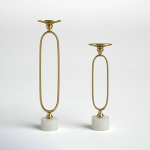 : Modern Decorative Metal <b>T</b> <b>Light</b> Holder Stylish Tea <b>Light</b> <b>Candle</b> Holder Elega Living Room Office Hotel Wedding Party Decoration - Product Image 6