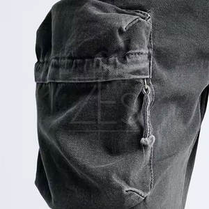 กางเกงคาร์โก้ผู้ชายทรงหลวมระบายอากาศเป็นมิตรกับสิ่งแวดล้อม - Product Image 6