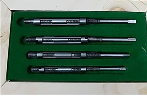 Alésoir à main extensible HSS 4 pièces ensemble 1/4 pouces-3/8 pouces-ensemble en boîte Micro alésoirs réglables - Product Image 1