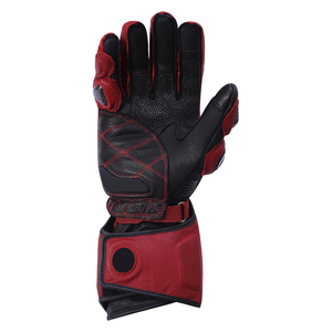 2025 hommes Premium noir imperméable en cuir conduite course moto motard Gel gants chauffants hiver tactique moto pour hommes - Product Image 4