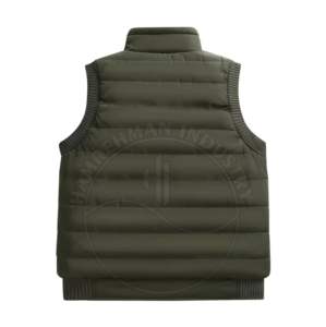 Gilet chauffant en cuir à fermeture éclair solide pour homme, taille plus, doublure en polaire sportive, rechargeable, veste chauffante d'hiver pour homme - Product Image 6