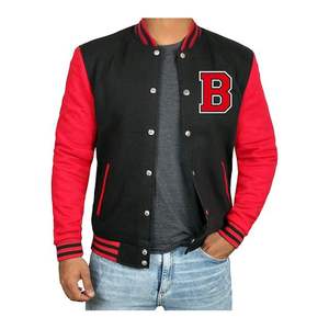 Jackets Wholesale Blank Varsity Custom logo Plain Letterman Varsity Men's Jackets Baseball Jackets good quality products inflow - Product Image 1