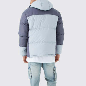 Manufacturer Custom Men's Warn Winter Shiny Quilted Puffer <b>Jacket</b> Windbreaker <b>Padded</b> Thick Black <b>Hooded</b> Bubble <b>Padded</b> <b>Jacket</b> - Product Image 5