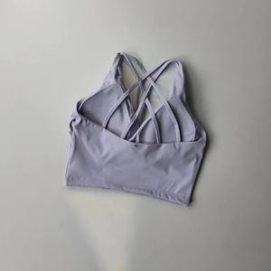 เสื้อกล้ามเล่นกีฬาโยคะกันกระแทกสำหรับผู้หญิงเสื้อกล้ามใส่เล่นฟิตเนสสไตล์สปอร์ตสวมใส่สบาย - Product Image 6