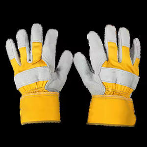 Gants de travail pour hommes de qualité supérieure très vendus conception de protection en cuir pour un usage quotidien prix raisonnable directement fabricant - Product Image 6