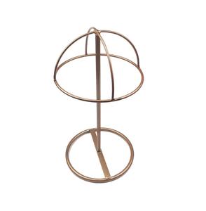 Wholesale Metal <b>Wire</b> Dome Shape Table Hat <b>Rack</b> Holder Black Ironware Wig Display Stand At Best Price. - Product Image 6