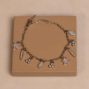 NOVAMART Fine Silverings 925 Sterling <b>Silver</b> Fine <b>Charm</b> <b>Bracelet</b> Wholesale Export - Product Image 1