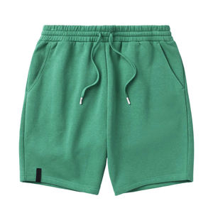 2025 nouveauté qualité supérieure hommes Shorts décontracté Shorts 100% coton polaire Joggers haute rue Style Bermuda motif solide - Product Image 1