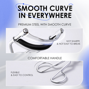 Rizador de Pestañas Mini de Acero Inoxidable con Logotipo Personalizado, Mango Cómodo, Desechable, para Uso en Salón - Product Image 5