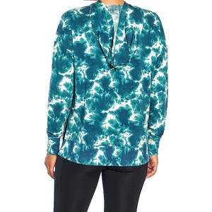 เสื้อฮู้ดไหมพรมผู้หญิงคุณภาพสูง ลายมัดย้อม สำหรับฤดูหนาว พร้อมโลโก้ด้านหน้า ระบายอากาศได้ดีและแห้งเร็ว - Product Image 3