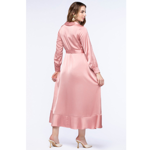 Nouvelle robe de soirée pour femme, style moderne, prix réduit, confortable, OEM ODM, manches longues, organza brodé - Product Image 4