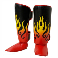 Protector duradero de almohadilla de espuma para espinillas para entrenamiento de Kickboxing Boxing MMA-Kick-Ass Safety Leg Guard