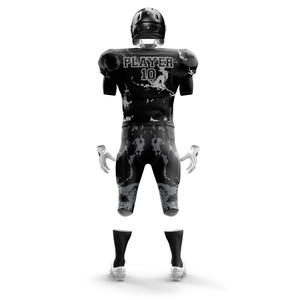 ชุดเสื้อฟุตบอลอเมริกันแบบสั่งทำชุดเครื่องแบบระบายอากาศแขนสั้นไซส์ใหญ่พิเศษสำหรับเด็กผู้ชาย - Product Image 3
