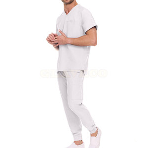 Logotipo personalizado de alta calidad Uniforme de exfoliación médica Etiqueta privada Bajo MOQ Uniforme de exfoliación médica - Product Image 3