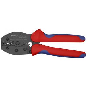 Knipex PreciForce Crimping Pliers for <b>Wire</b> Burnished Non-Insulated Open Plug Type Connectors Sizes 4.8+6.3mm - Product Image 1