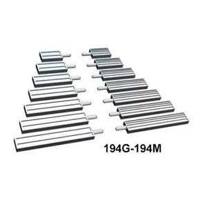 Rectángulo con acabado espejado-6 líneas Herramienta y equipo de joyería Molde de 10 \ "de longitud para lingote de alambre y lámina - Product Image 2