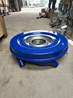 Anneau d'air à double lèvre d'extrusion de tête de filière rotative en film HDPE