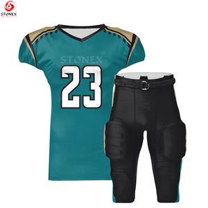 Uniforme de Fútbol Americano Personalizado, Superventas, Nueva Llegada, Transpirable, Tallas Grandes, Pantalones de Jersey 100% Poliéster - Product Image 6