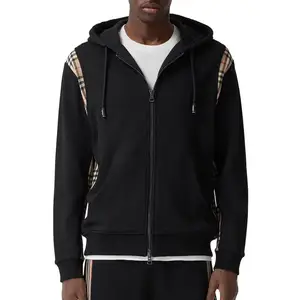 Wholesale Custom Logo Fleece Winter Hoodies Casual High Quality <b>Zipper</b> Plain Sport Casual Style <b>Hoodie</b> for Men - Product Image 1