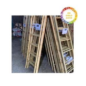 <b>Bamboo</b> <b>Ladder</b> For Home Organization Storage And Display Eco Friendly Durable Furniture With Intricate Carved Craftsmanship - Product Image 4