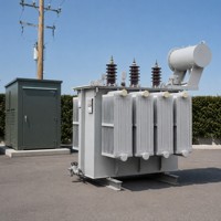 Transformateur de distribution monophasé monté sur socle 120V 240V Alimentation secondaire pour usage résidentiel et commercial
