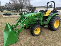 Tracteur agricole miniature John Deere d'occasion avec chargeur frontal 4x4 55 CV pour moteur, pompe à engrenages et roulement