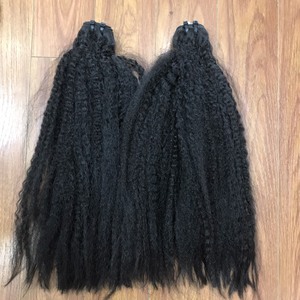 Pelo liso rizado de tendencia caliente Fabricante de Vietnam pelo de trama profesional muchas texturas Pelo Largo OEM de alta calidad - Product Image 4